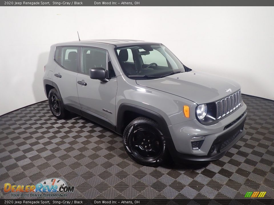 2020 Jeep Renegade Sport Sting-Gray / Black Photo #3