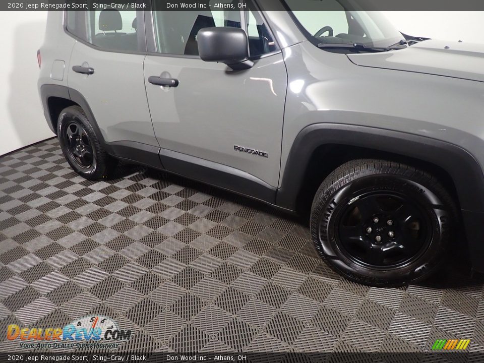 2020 Jeep Renegade Sport Sting-Gray / Black Photo #4