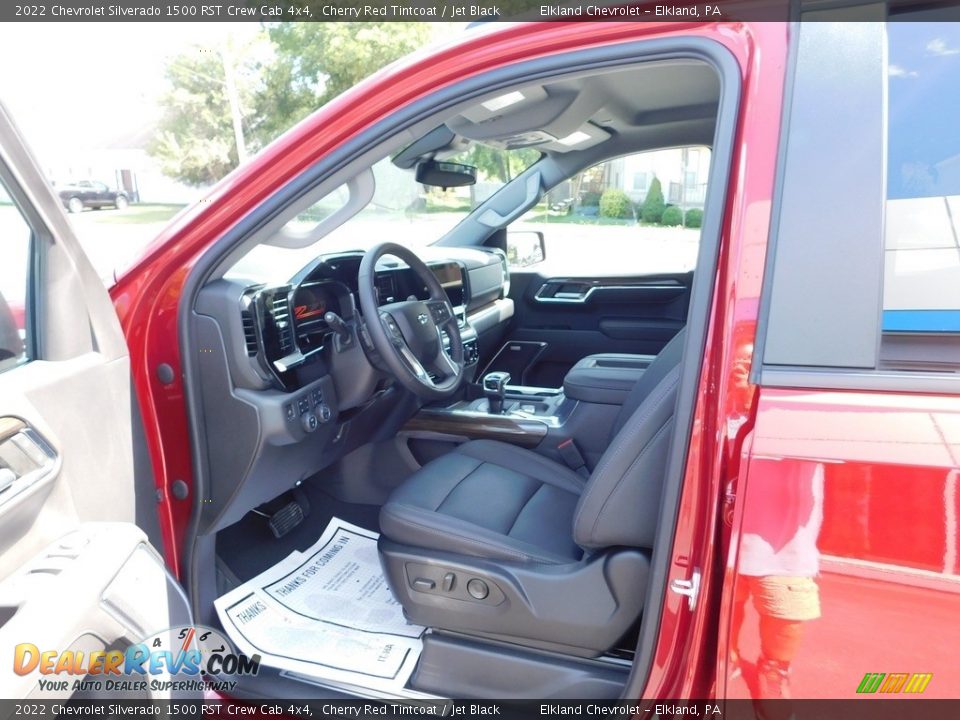 2022 Chevrolet Silverado 1500 RST Crew Cab 4x4 Cherry Red Tintcoat / Jet Black Photo #15