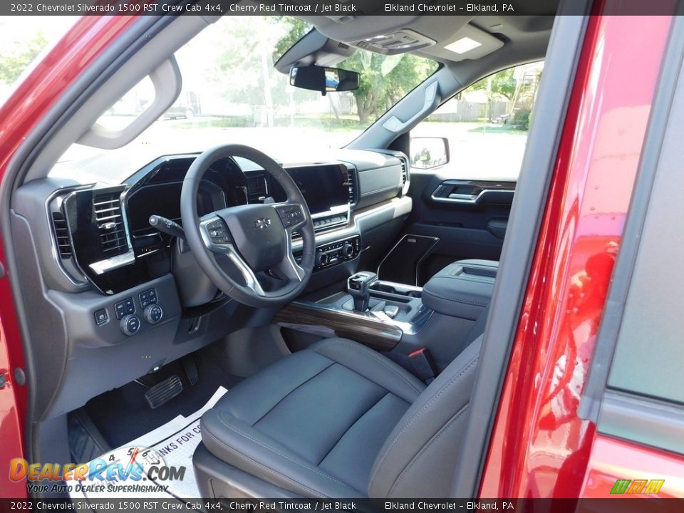 2022 Chevrolet Silverado 1500 RST Crew Cab 4x4 Cherry Red Tintcoat / Jet Black Photo #16