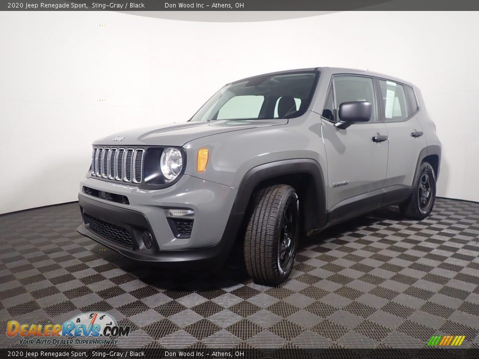 2020 Jeep Renegade Sport Sting-Gray / Black Photo #8