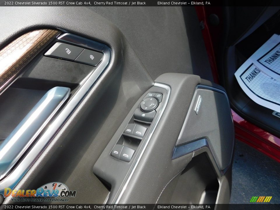2022 Chevrolet Silverado 1500 RST Crew Cab 4x4 Cherry Red Tintcoat / Jet Black Photo #18