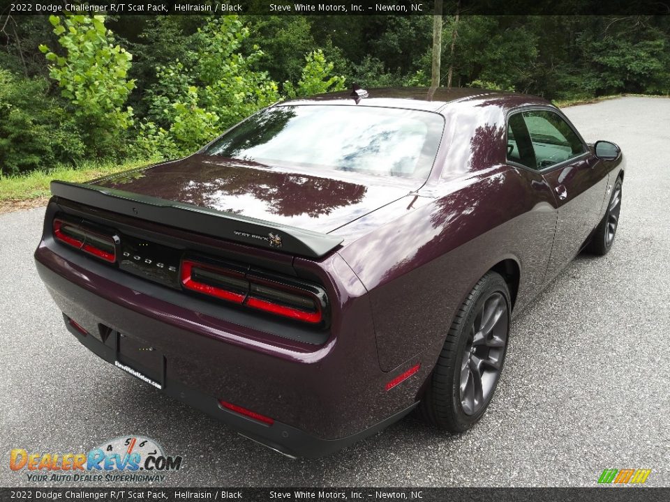 2022 Dodge Challenger R/T Scat Pack Hellraisin / Black Photo #6