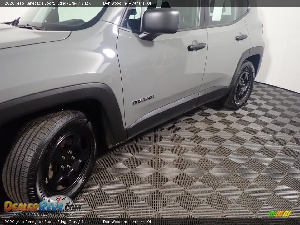 2020 Jeep Renegade Sport Sting-Gray / Black Photo #10