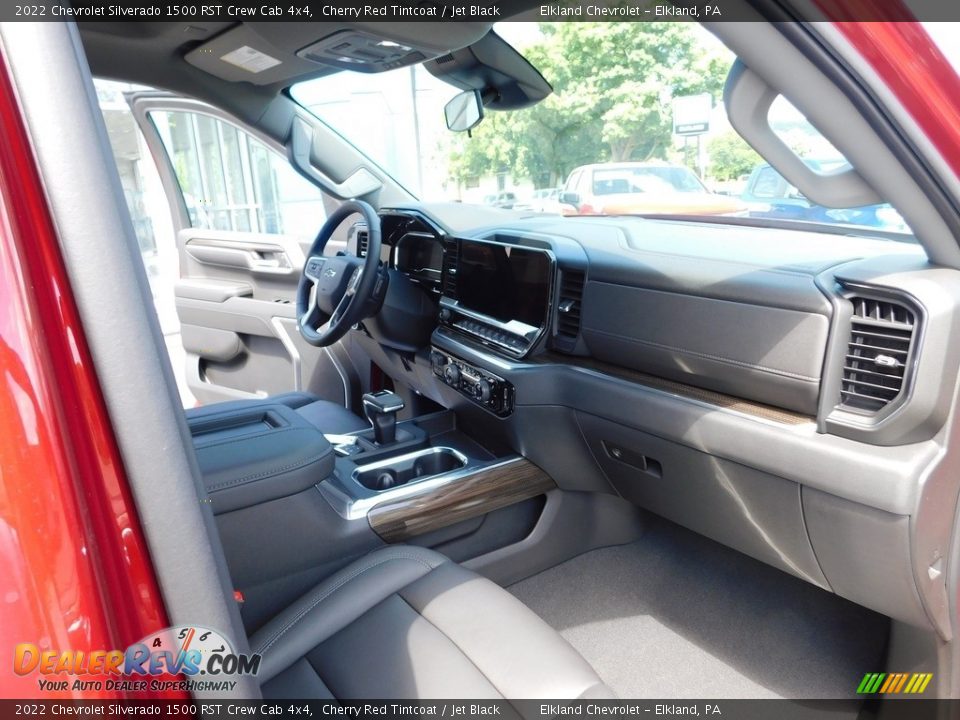2022 Chevrolet Silverado 1500 RST Crew Cab 4x4 Cherry Red Tintcoat / Jet Black Photo #21
