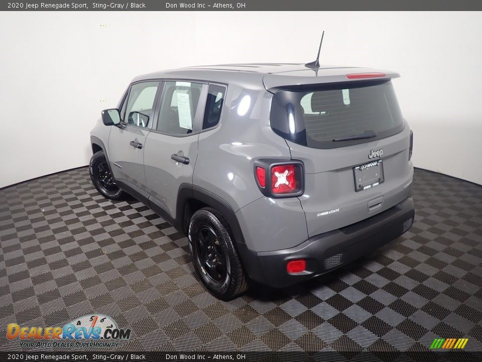 2020 Jeep Renegade Sport Sting-Gray / Black Photo #12