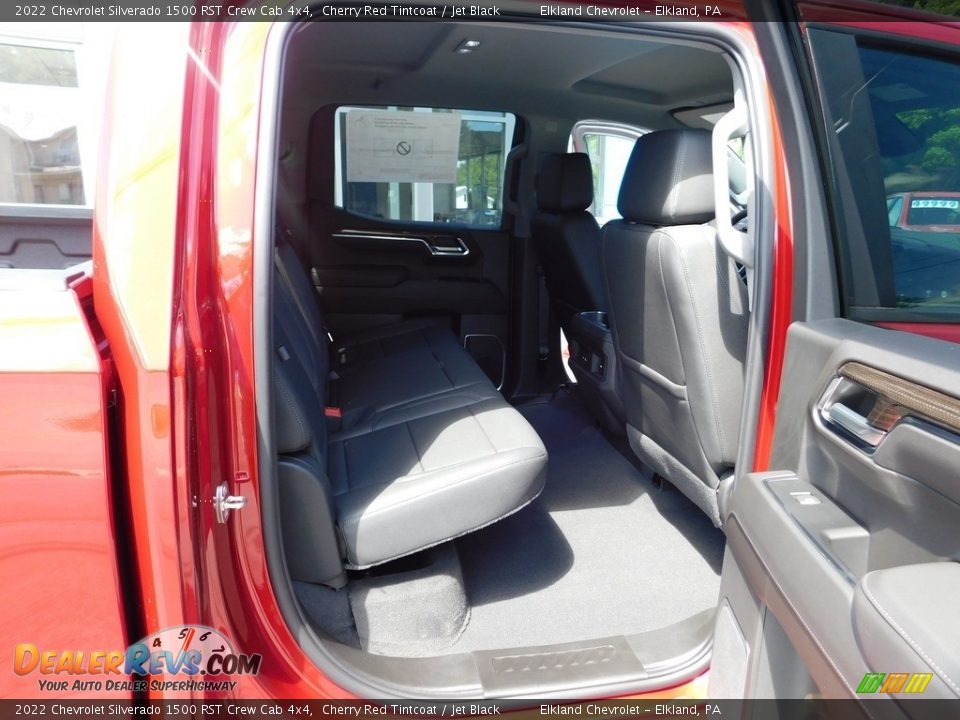 2022 Chevrolet Silverado 1500 RST Crew Cab 4x4 Cherry Red Tintcoat / Jet Black Photo #22