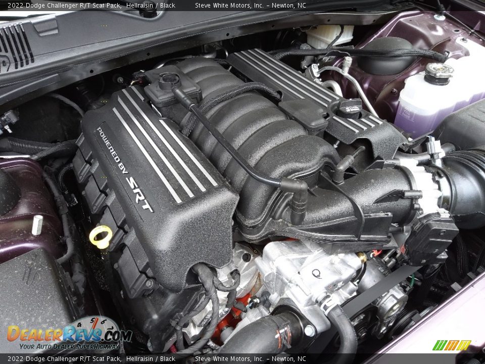2022 Dodge Challenger R/T Scat Pack Hellraisin / Black Photo #9