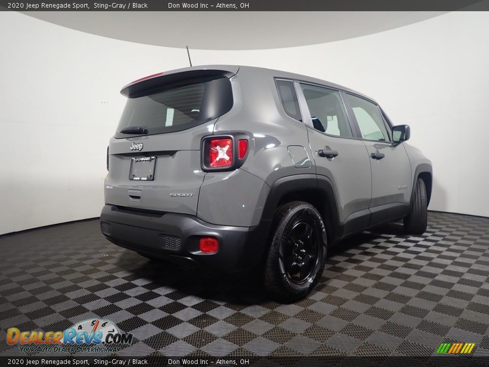 2020 Jeep Renegade Sport Sting-Gray / Black Photo #16