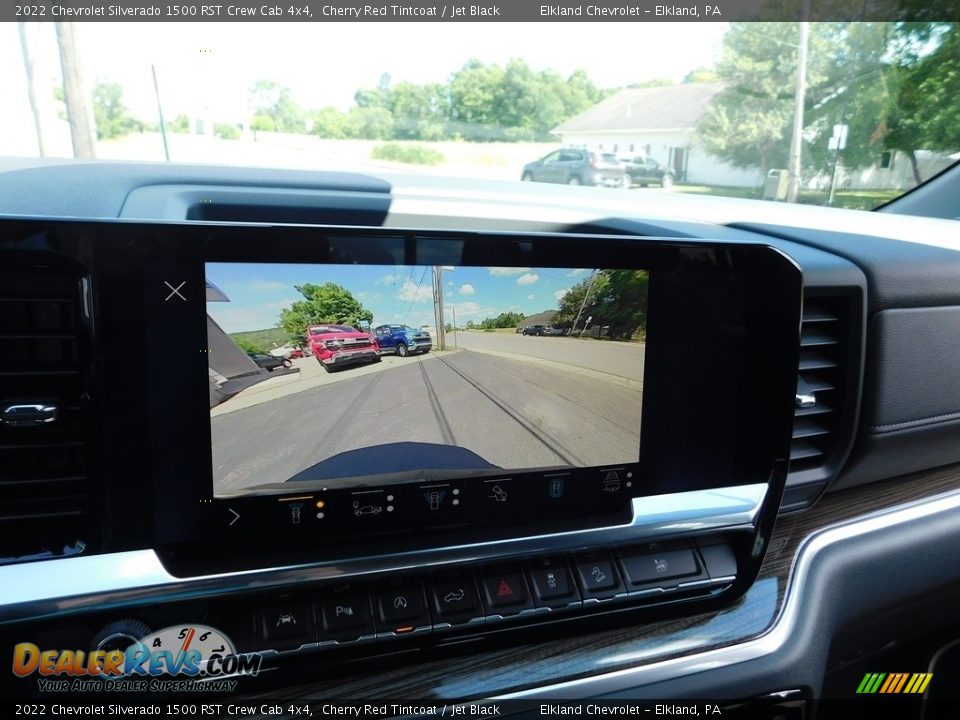 2022 Chevrolet Silverado 1500 RST Crew Cab 4x4 Cherry Red Tintcoat / Jet Black Photo #32