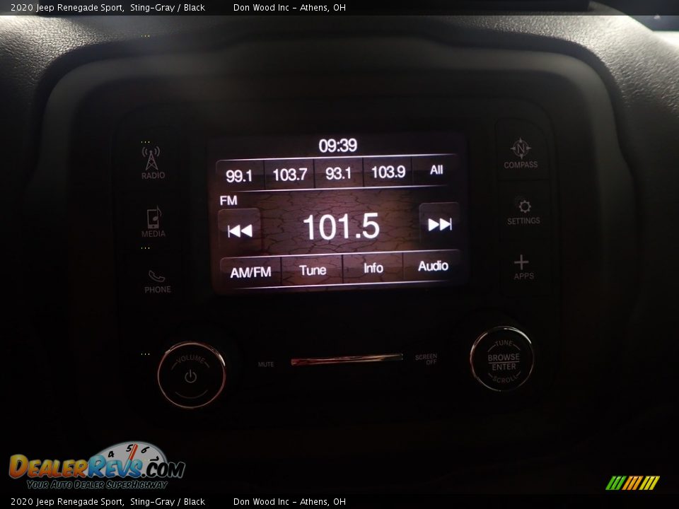 2020 Jeep Renegade Sport Sting-Gray / Black Photo #26