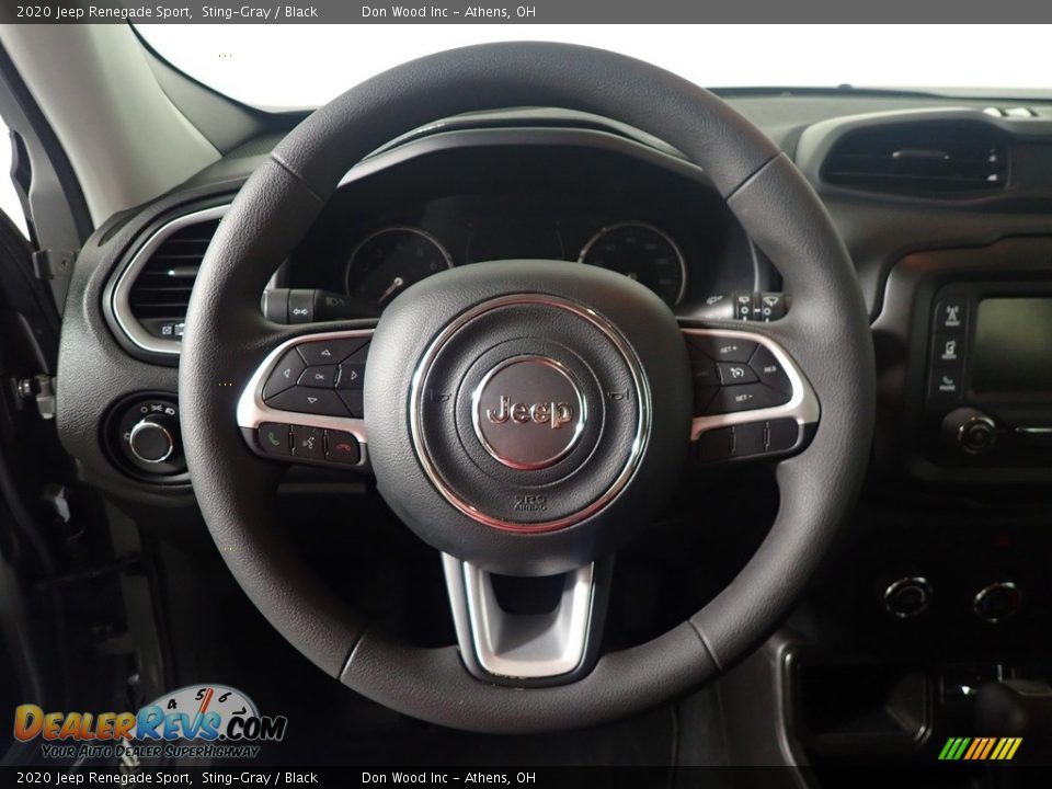 2020 Jeep Renegade Sport Sting-Gray / Black Photo #27