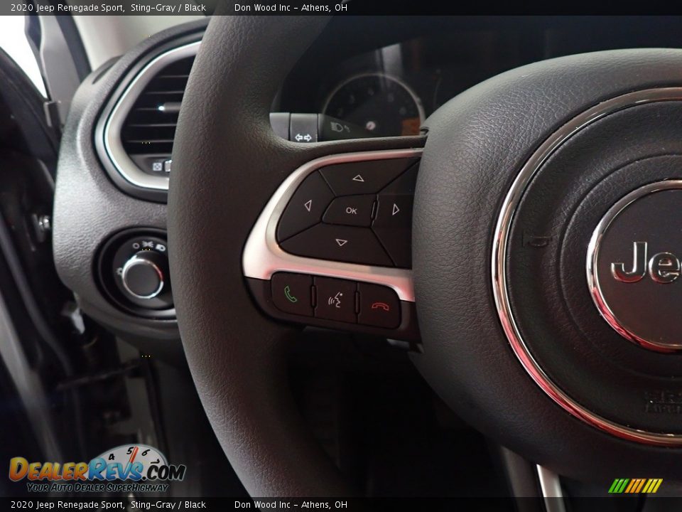 2020 Jeep Renegade Sport Sting-Gray / Black Photo #29