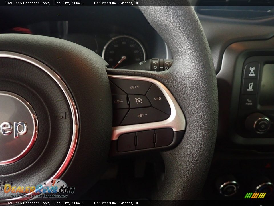 2020 Jeep Renegade Sport Sting-Gray / Black Photo #30