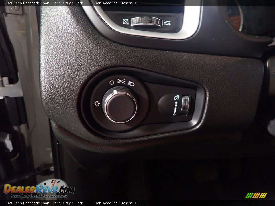 2020 Jeep Renegade Sport Sting-Gray / Black Photo #31
