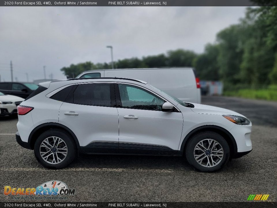 2020 Ford Escape SEL 4WD Oxford White / Sandstone Photo #4