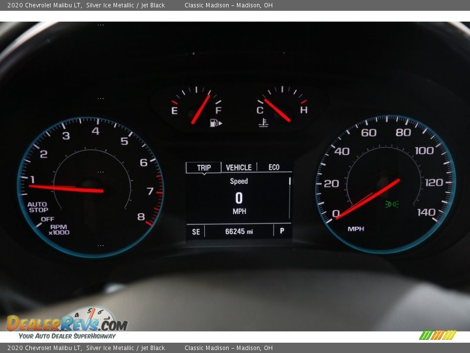 2020 Chevrolet Malibu LT Silver Ice Metallic / Jet Black Photo #8