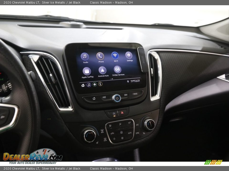2020 Chevrolet Malibu LT Silver Ice Metallic / Jet Black Photo #9