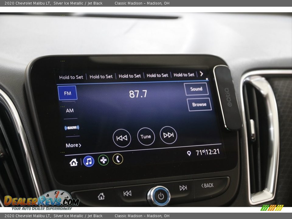 2020 Chevrolet Malibu LT Silver Ice Metallic / Jet Black Photo #10