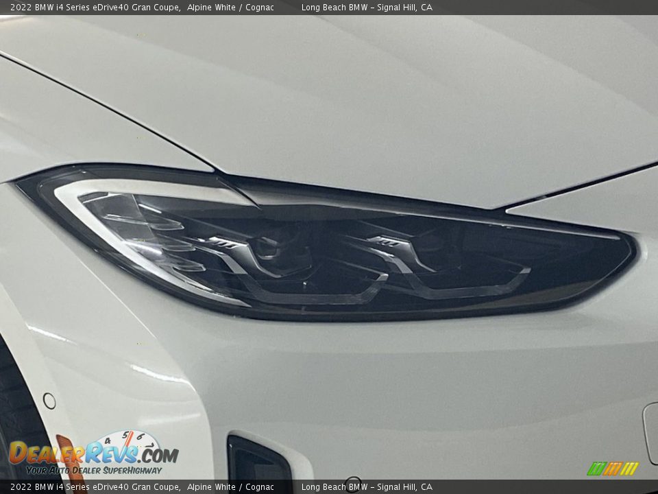 2022 BMW i4 Series eDrive40 Gran Coupe Alpine White / Cognac Photo #4