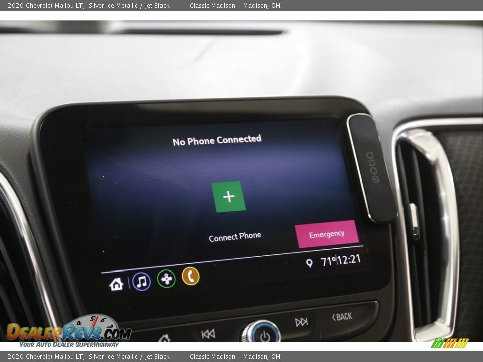 2020 Chevrolet Malibu LT Silver Ice Metallic / Jet Black Photo #11