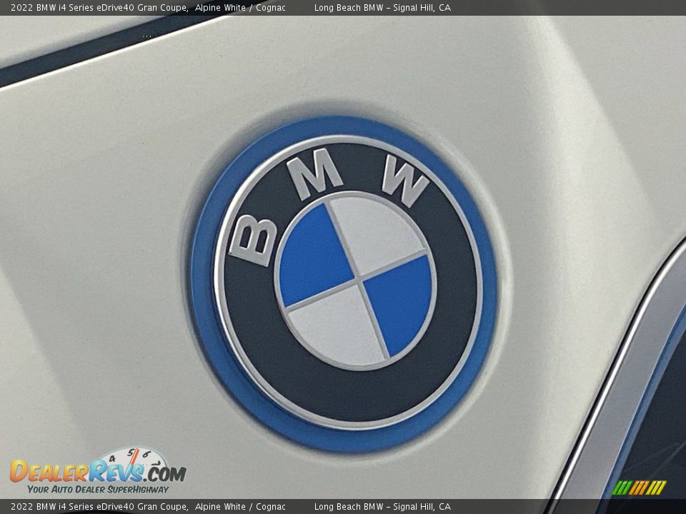 2022 BMW i4 Series eDrive40 Gran Coupe Alpine White / Cognac Photo #5