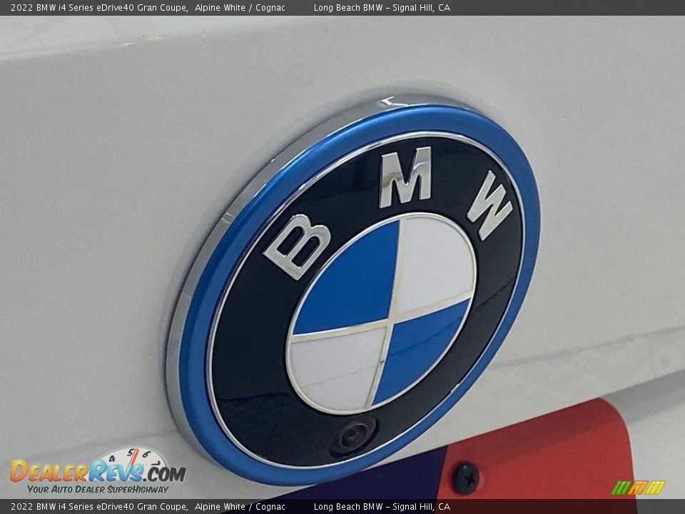 2022 BMW i4 Series eDrive40 Gran Coupe Alpine White / Cognac Photo #7