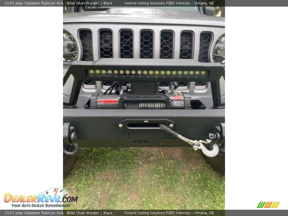 2020 Jeep Gladiator Rubicon 4x4 Billet Silver Metallic / Black Photo #29