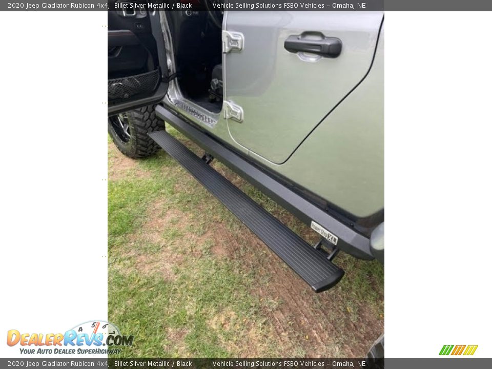 2020 Jeep Gladiator Rubicon 4x4 Billet Silver Metallic / Black Photo #30