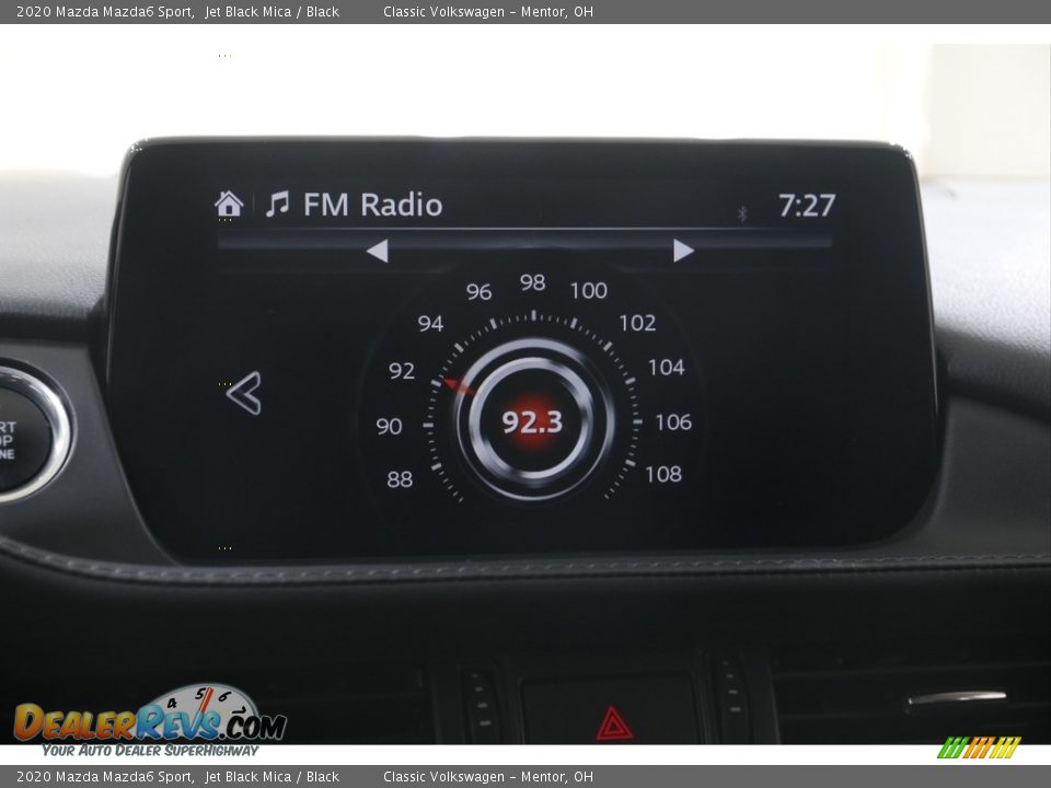 2020 Mazda Mazda6 Sport Jet Black Mica / Black Photo #11