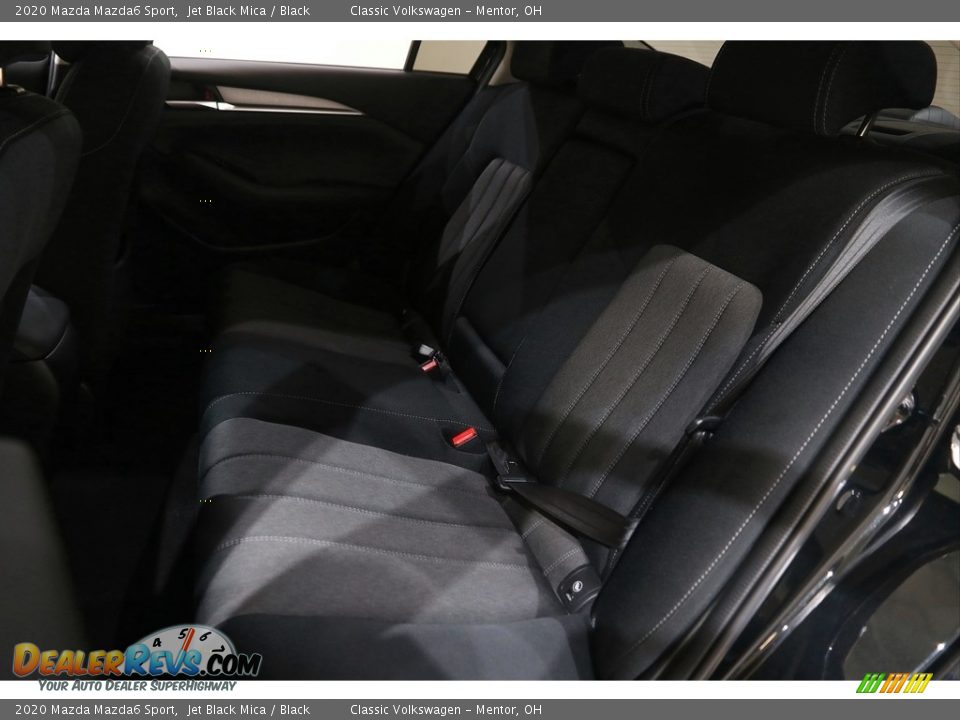 2020 Mazda Mazda6 Sport Jet Black Mica / Black Photo #17