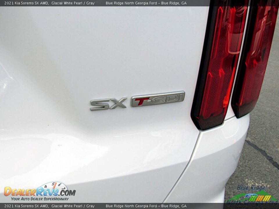 2021 Kia Sorento SX AWD Glacial White Pearl / Gray Photo #32