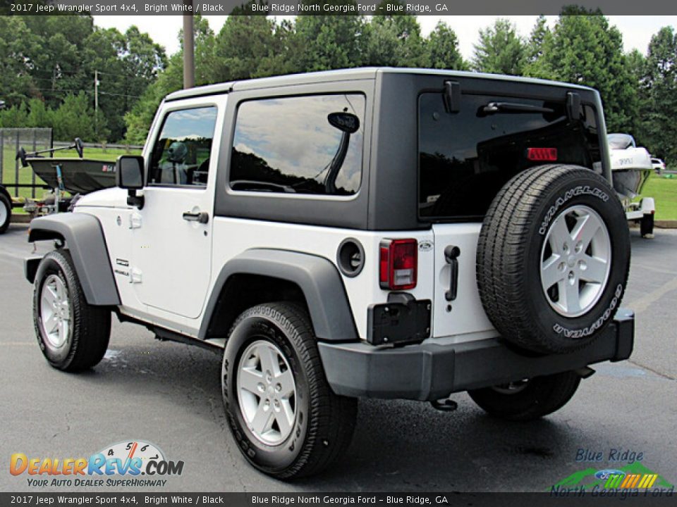 2017 Jeep Wrangler Sport 4x4 Bright White / Black Photo #3