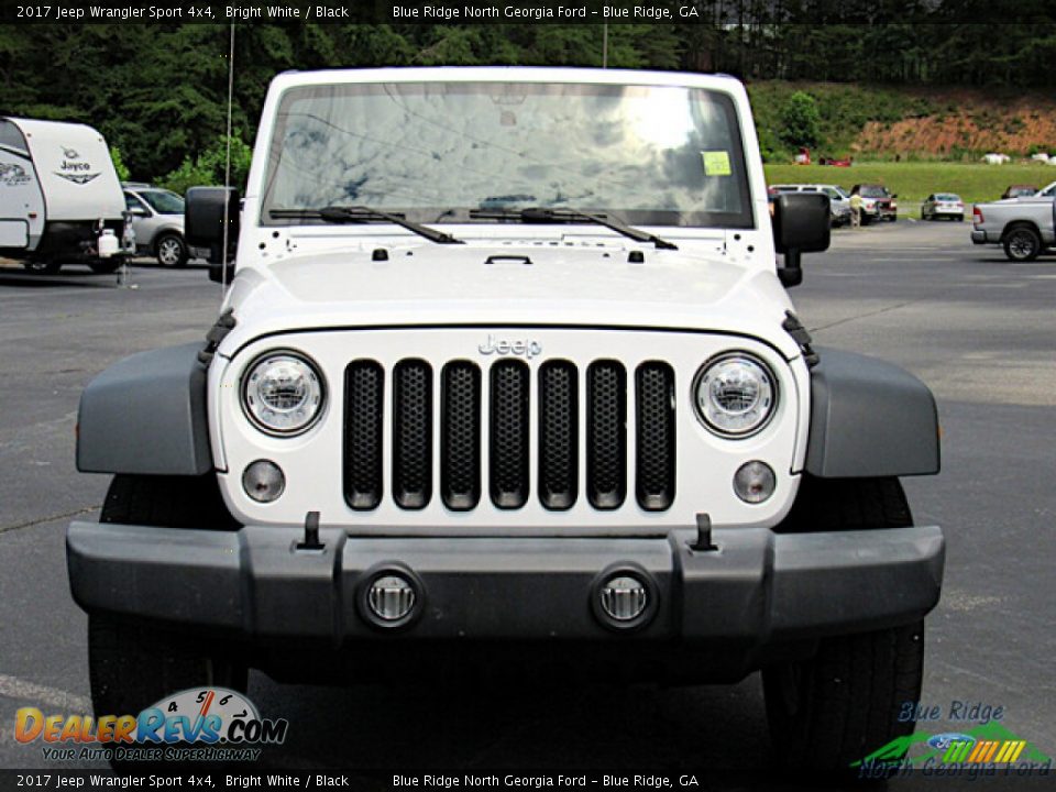 2017 Jeep Wrangler Sport 4x4 Bright White / Black Photo #8