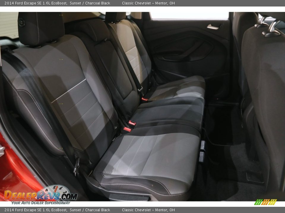 2014 Ford Escape SE 1.6L EcoBoost Sunset / Charcoal Black Photo #14