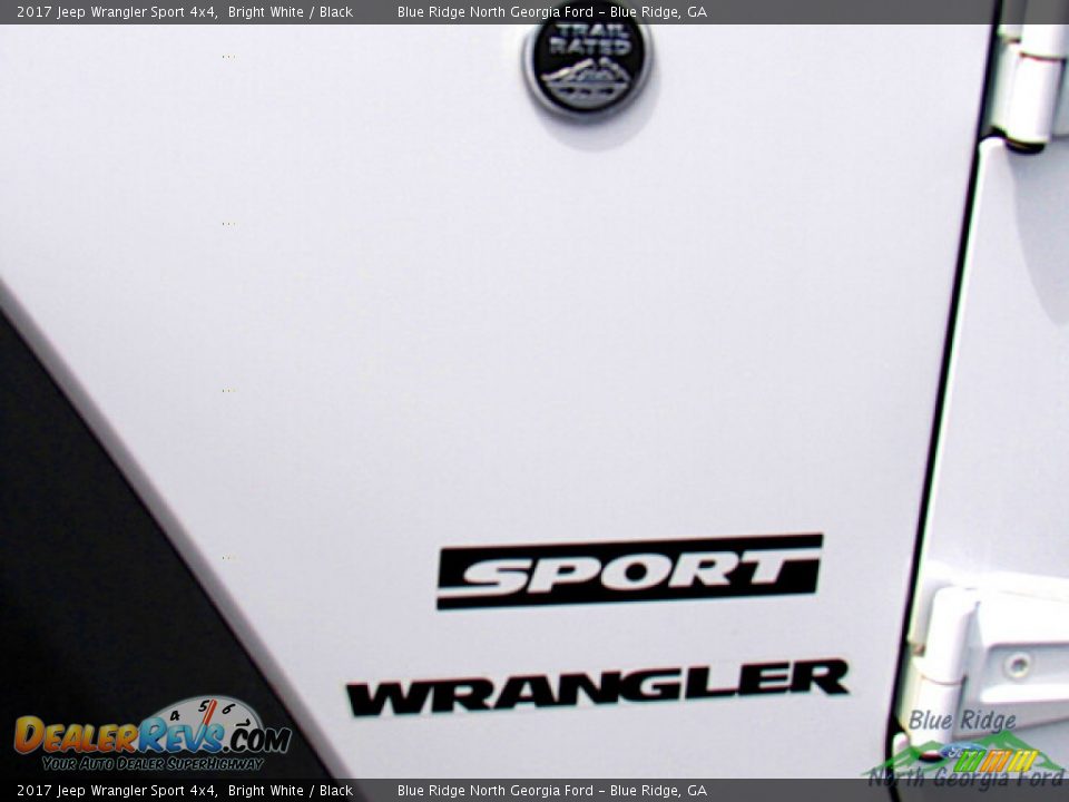 2017 Jeep Wrangler Sport 4x4 Bright White / Black Photo #19