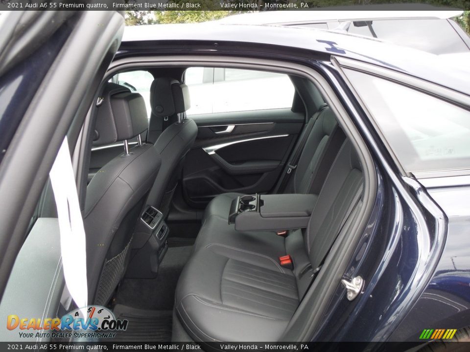 Rear Seat of 2021 Audi A6 55 Premium quattro Photo #26