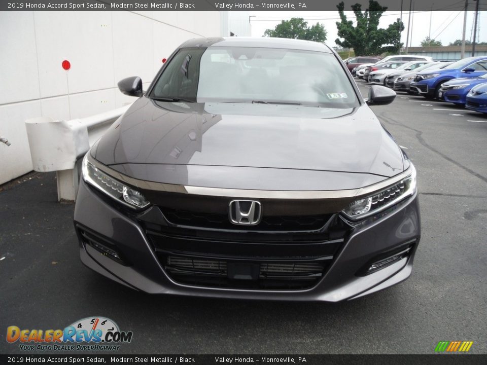 2019 Honda Accord Sport Sedan Modern Steel Metallic / Black Photo #5