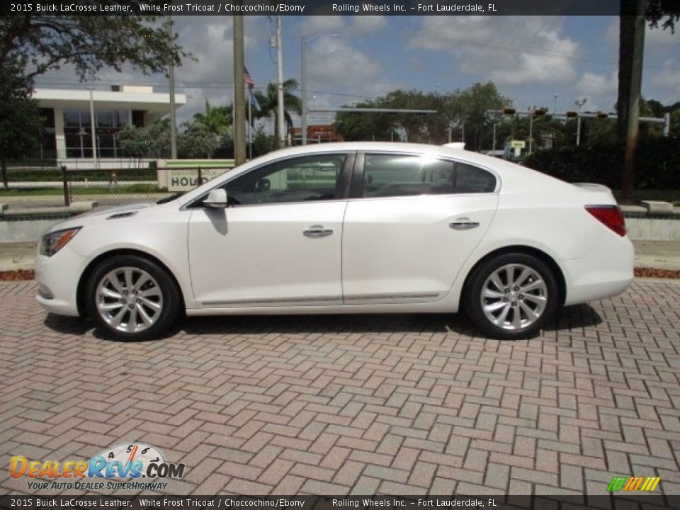 White Frost Tricoat 2015 Buick LaCrosse Leather Photo #3