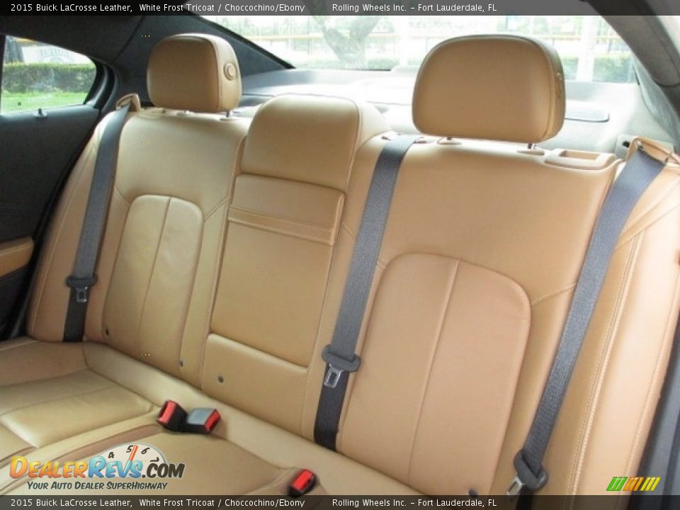 Rear Seat of 2015 Buick LaCrosse Leather Photo #11