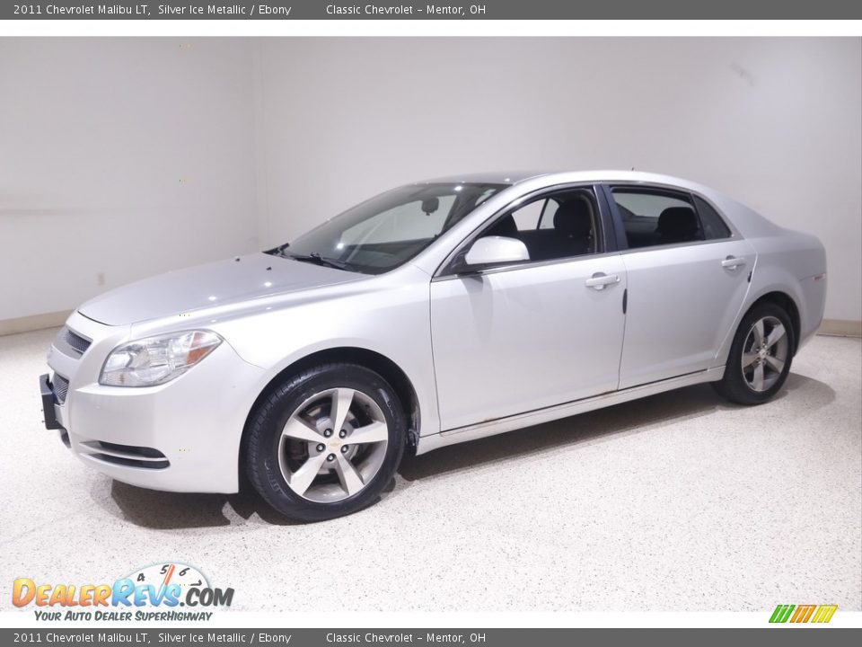 2011 Chevrolet Malibu LT Silver Ice Metallic / Ebony Photo #3