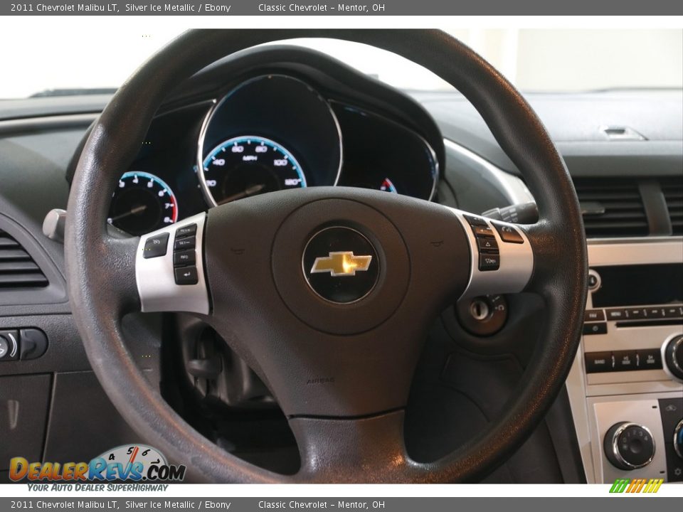 2011 Chevrolet Malibu LT Silver Ice Metallic / Ebony Photo #7