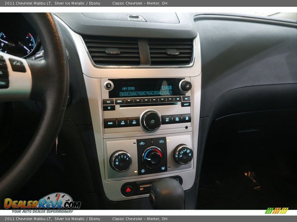 2011 Chevrolet Malibu LT Silver Ice Metallic / Ebony Photo #9