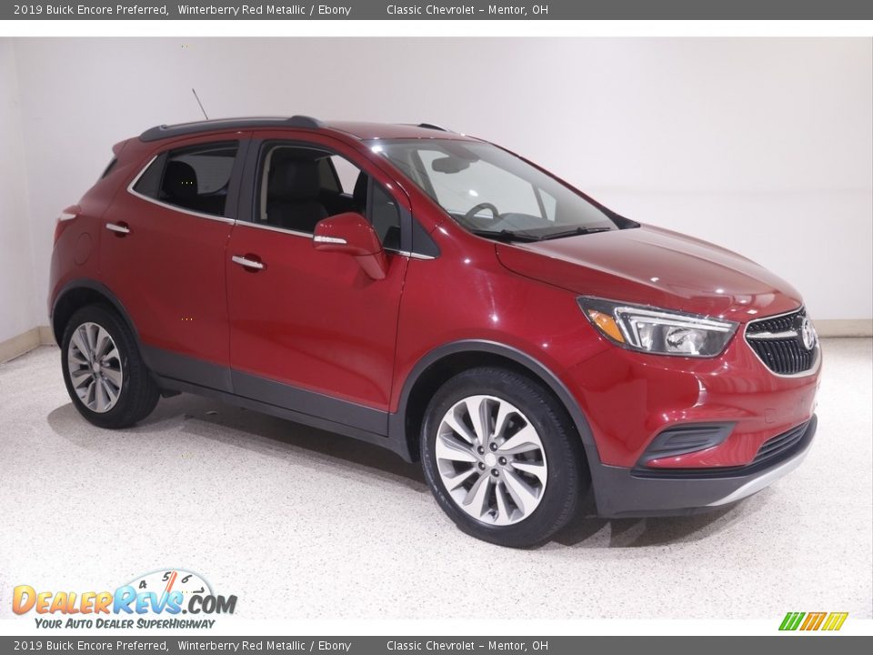 2019 Buick Encore Preferred Winterberry Red Metallic / Ebony Photo #1