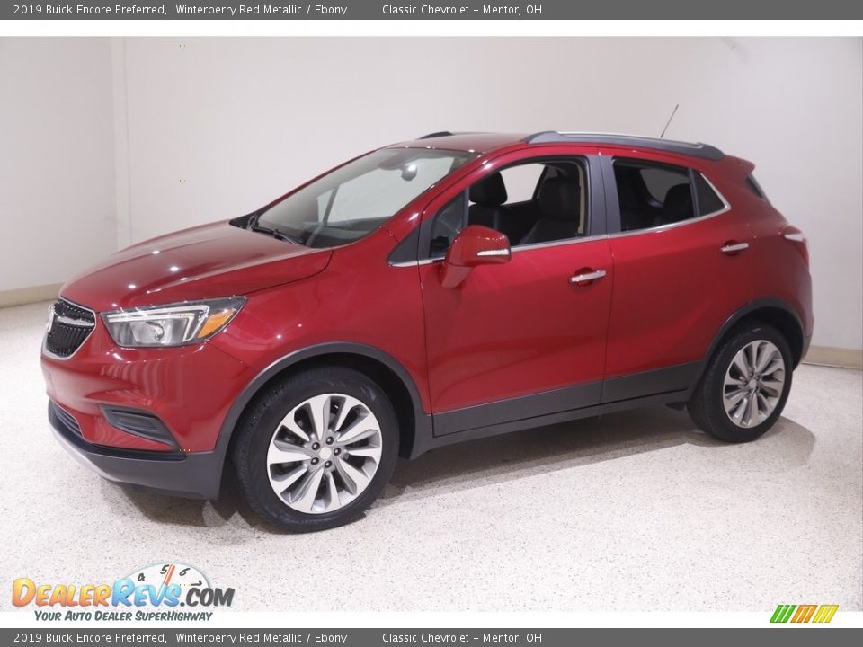 2019 Buick Encore Preferred Winterberry Red Metallic / Ebony Photo #3