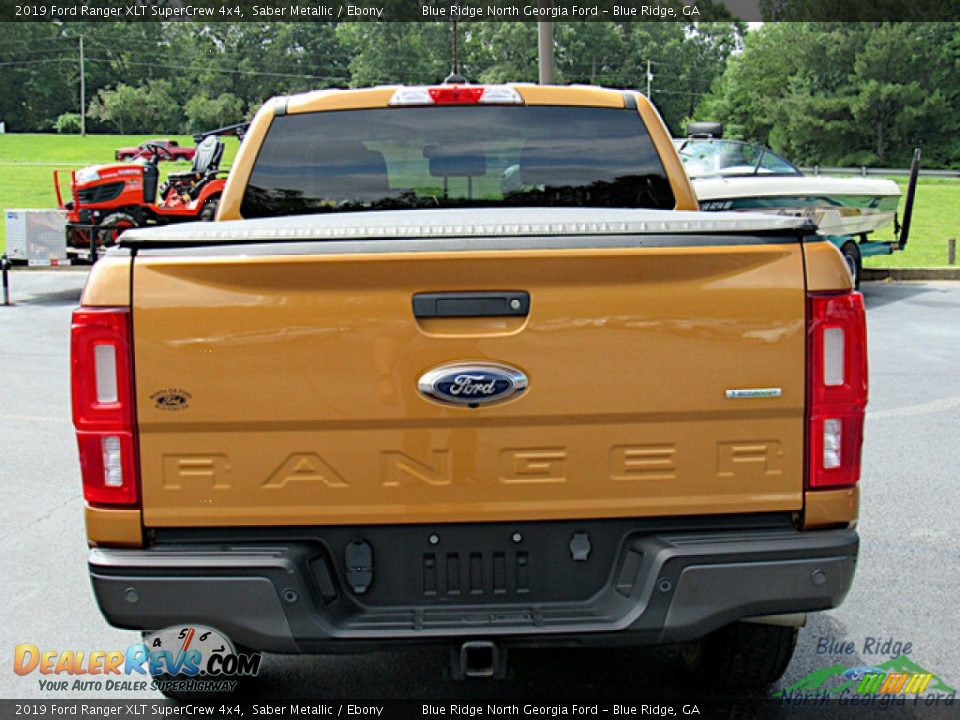 2019 Ford Ranger XLT SuperCrew 4x4 Saber Metallic / Ebony Photo #4