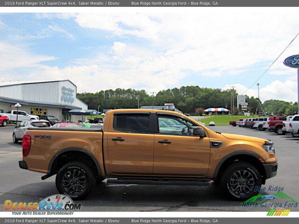 2019 Ford Ranger XLT SuperCrew 4x4 Saber Metallic / Ebony Photo #6