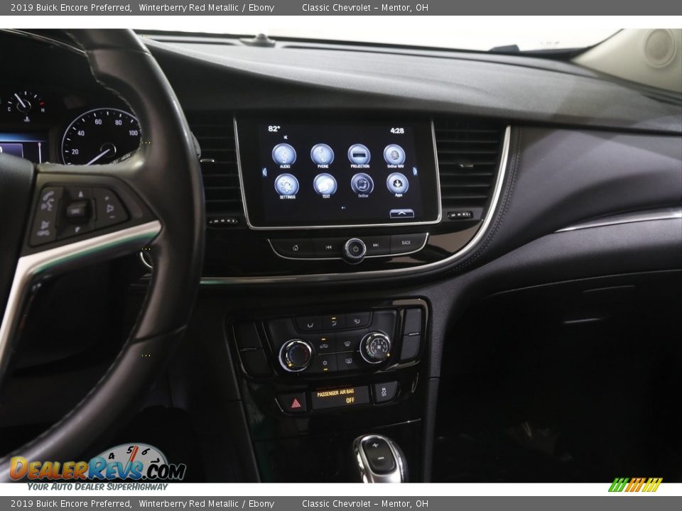 2019 Buick Encore Preferred Winterberry Red Metallic / Ebony Photo #9