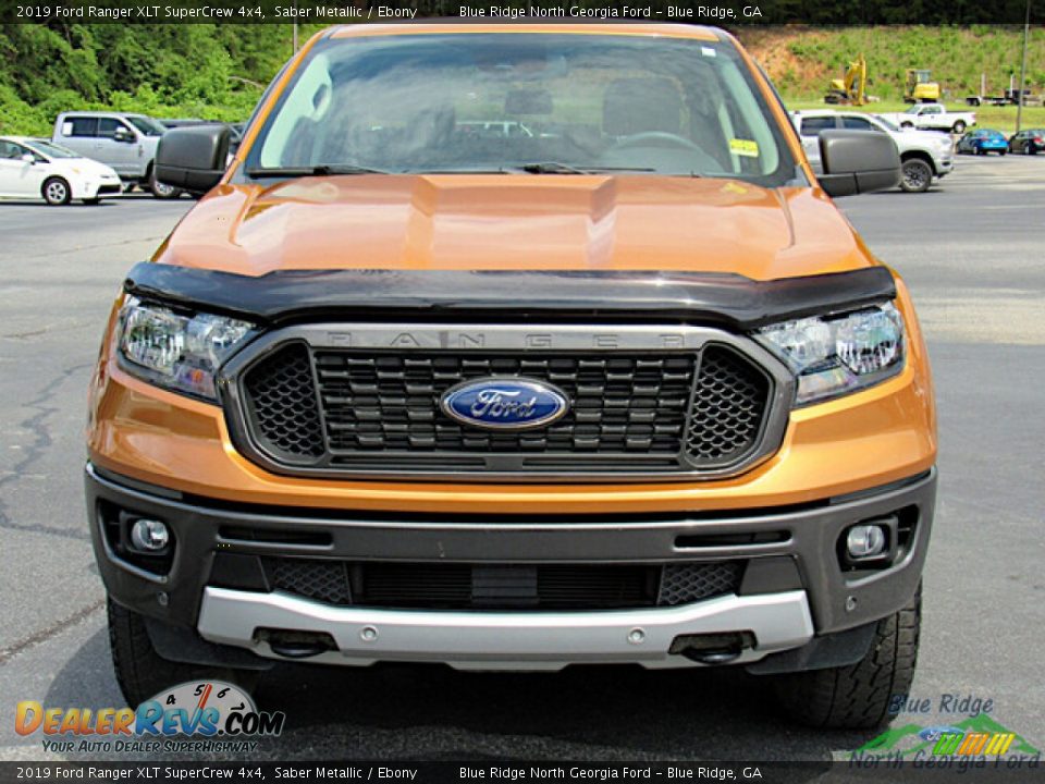 2019 Ford Ranger XLT SuperCrew 4x4 Saber Metallic / Ebony Photo #8