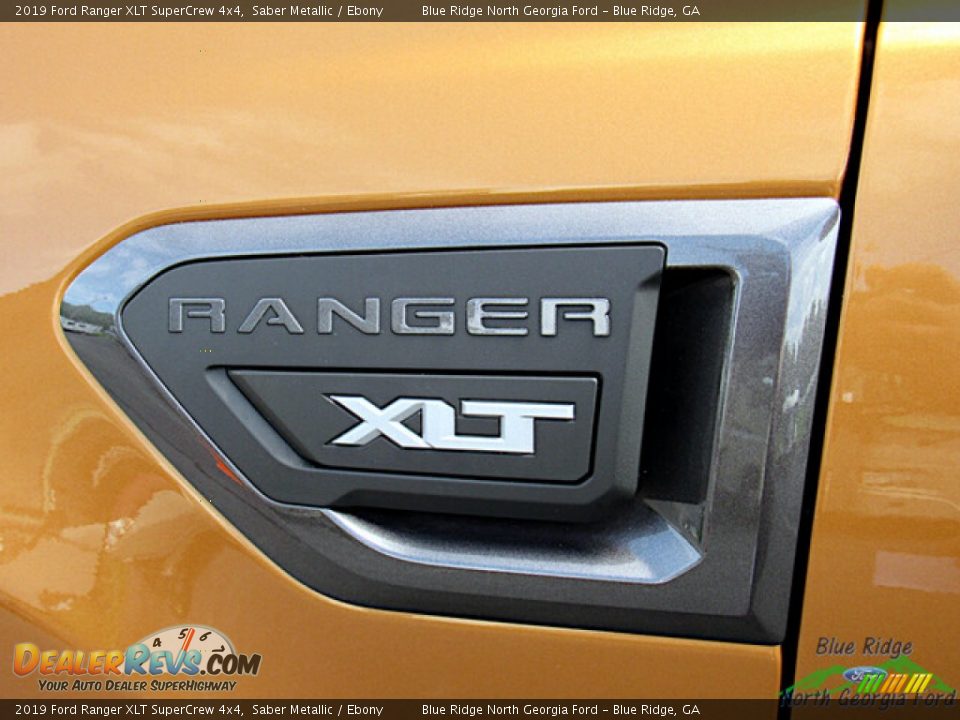 2019 Ford Ranger XLT SuperCrew 4x4 Saber Metallic / Ebony Photo #30